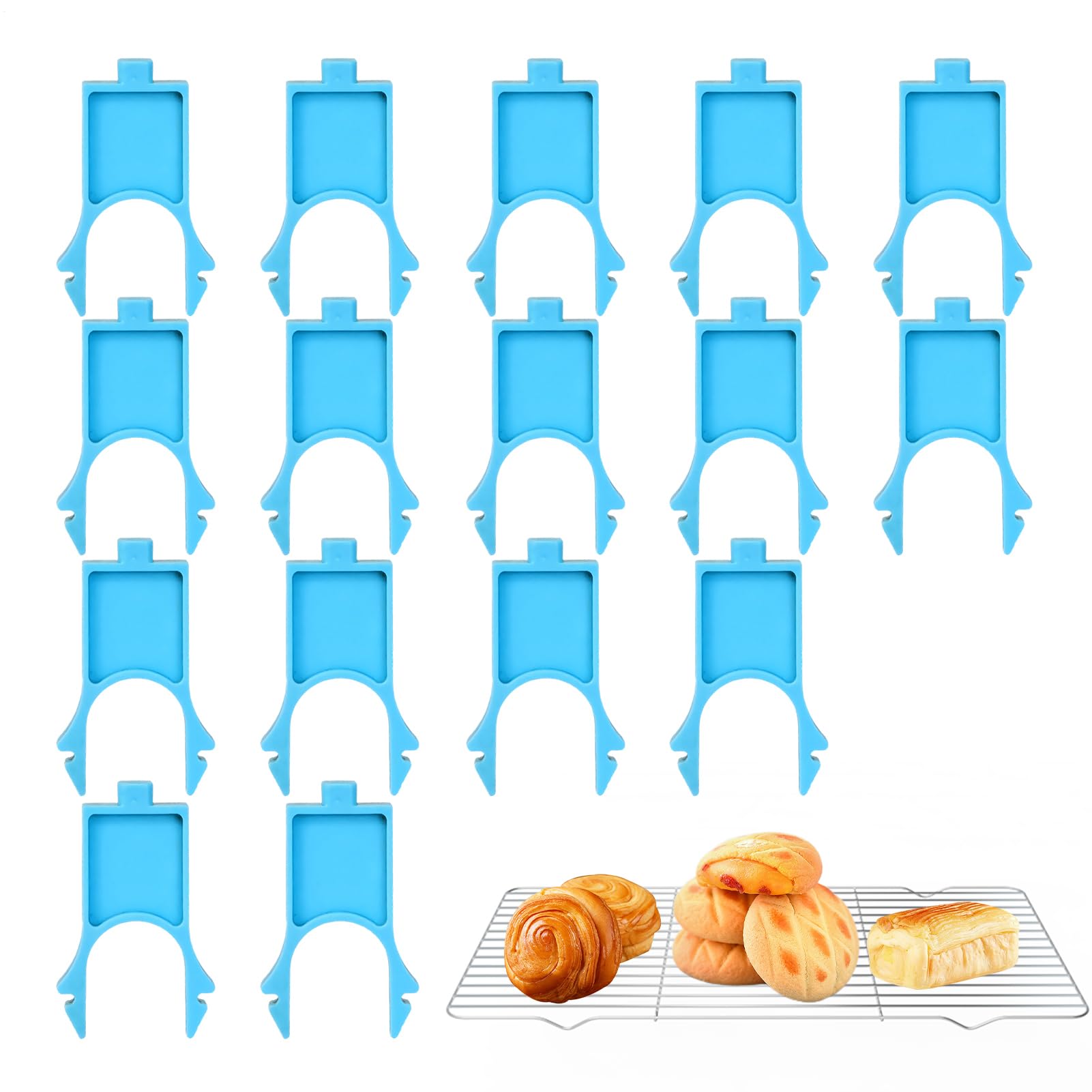 Cookie Tray Stacker | Reusable Pastry Cooling Rack Divider,Stackable Baking Cooling Racks | for Cakes Bakers Home Cooks Cooking Enthusiasts Busy Families Meal Preppers Holiday Apartment Cabinet