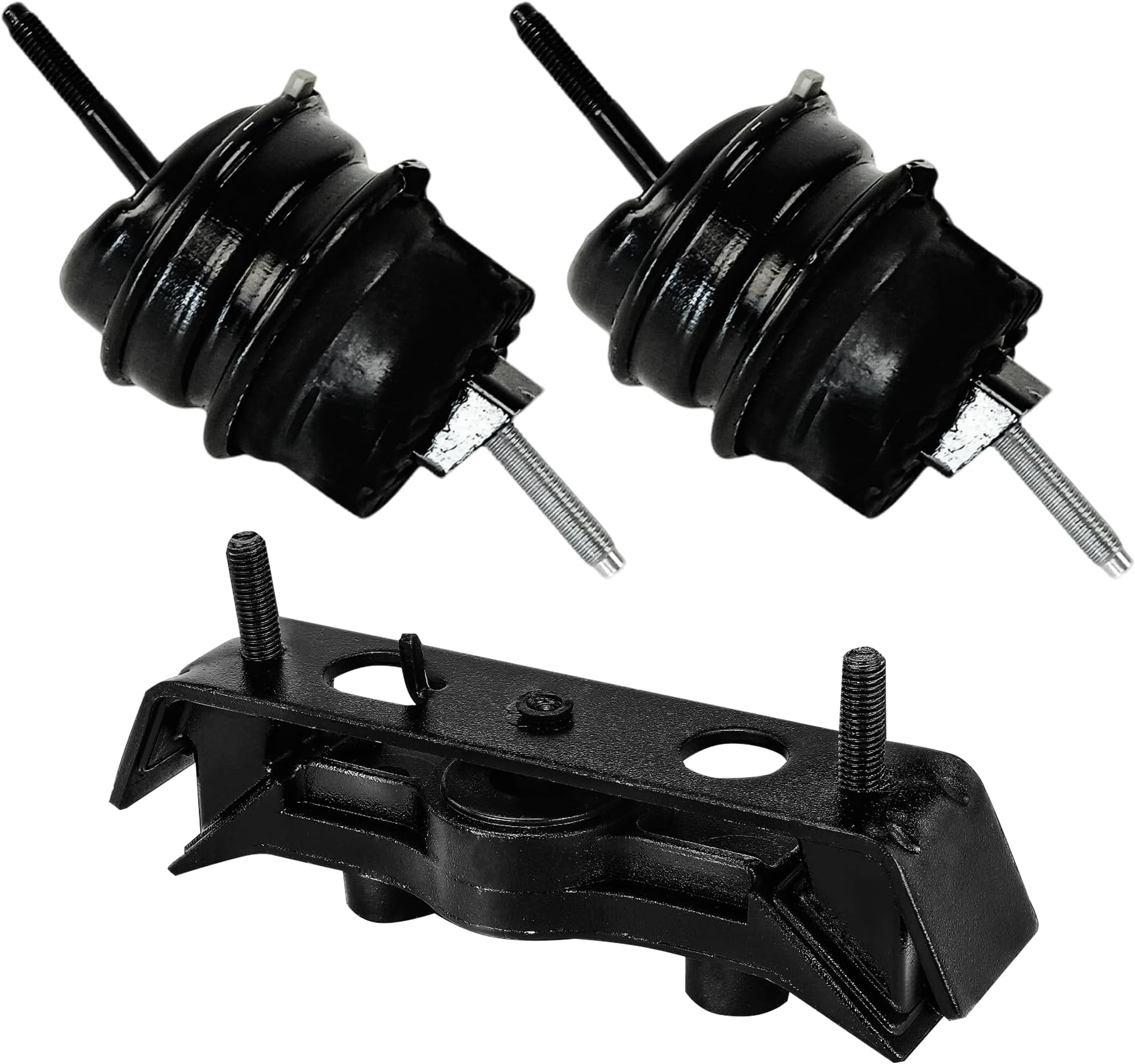 Engine and Transmission Mount Kit Compatible with 2010-2015 Chevy Camaro 3.6L 6.2L Engine Motor Mount Set, A5561 A5630
