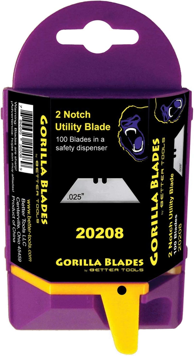 Better Tools - Utility Blade Dispenser (100 blades/dispenser)20208