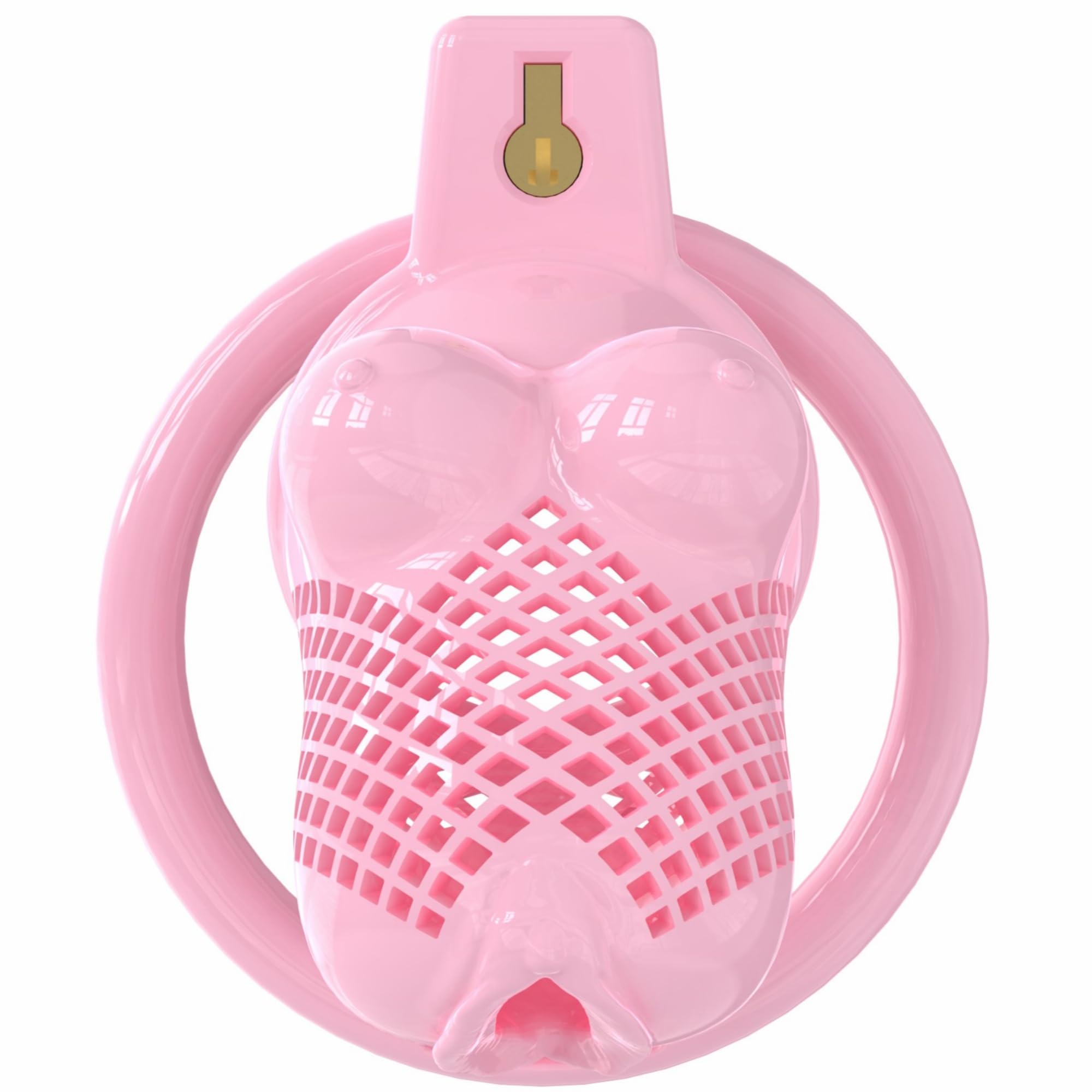 Hdynasty Nuevo Cuerpo Deportivo de Hombre Jaula de Resina Hueca, diseño único, con 6 mosquetones fijos
