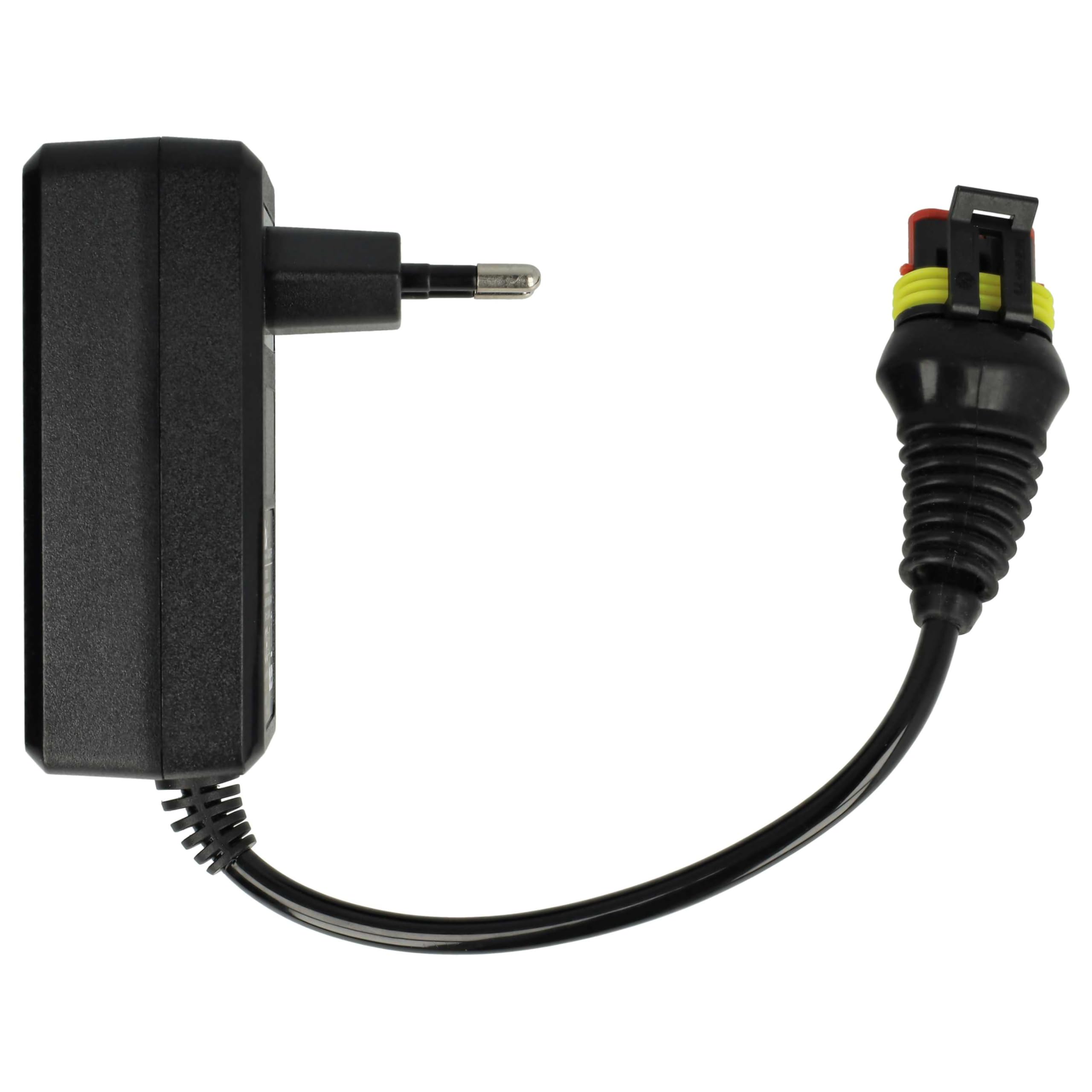 vhbw 1x alimentatore, 1x cavo a bassa tensione 10 m compatibile con McCulloch ROB S800 (2020) tosaerba