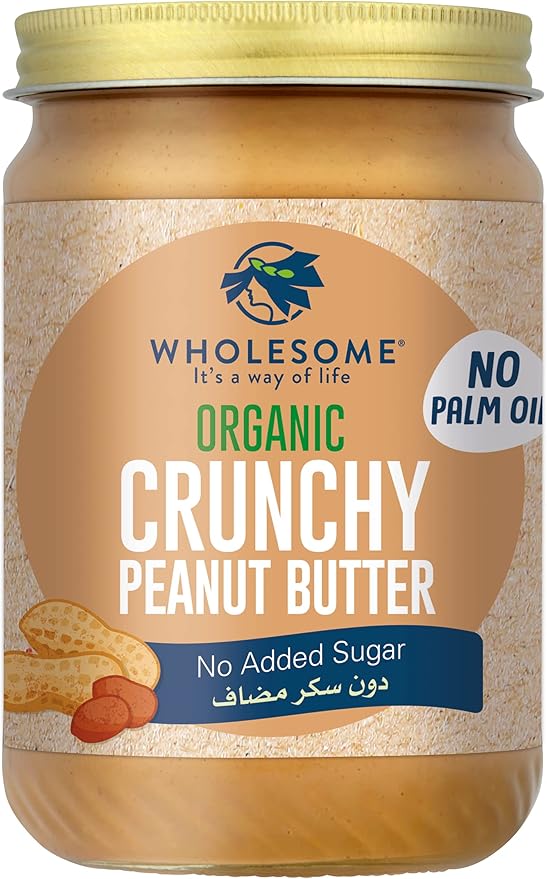 ORGANIC NO SUGAR NO PALM OIL PEANUT BUTTER CRUNCHY Buy Online at Best
