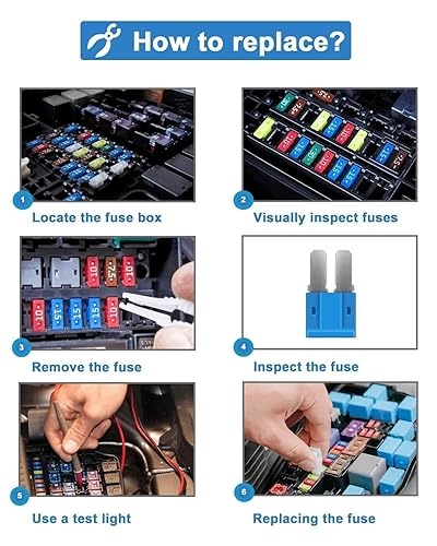 Miniatura 5 de Riseuvo Kit de 126 fusibles Micro 2  Micro2 ATR Kit surtido de fusibles de cuchilla automotriz para automóvil, barco, RV, camión, SUV reemplazo con