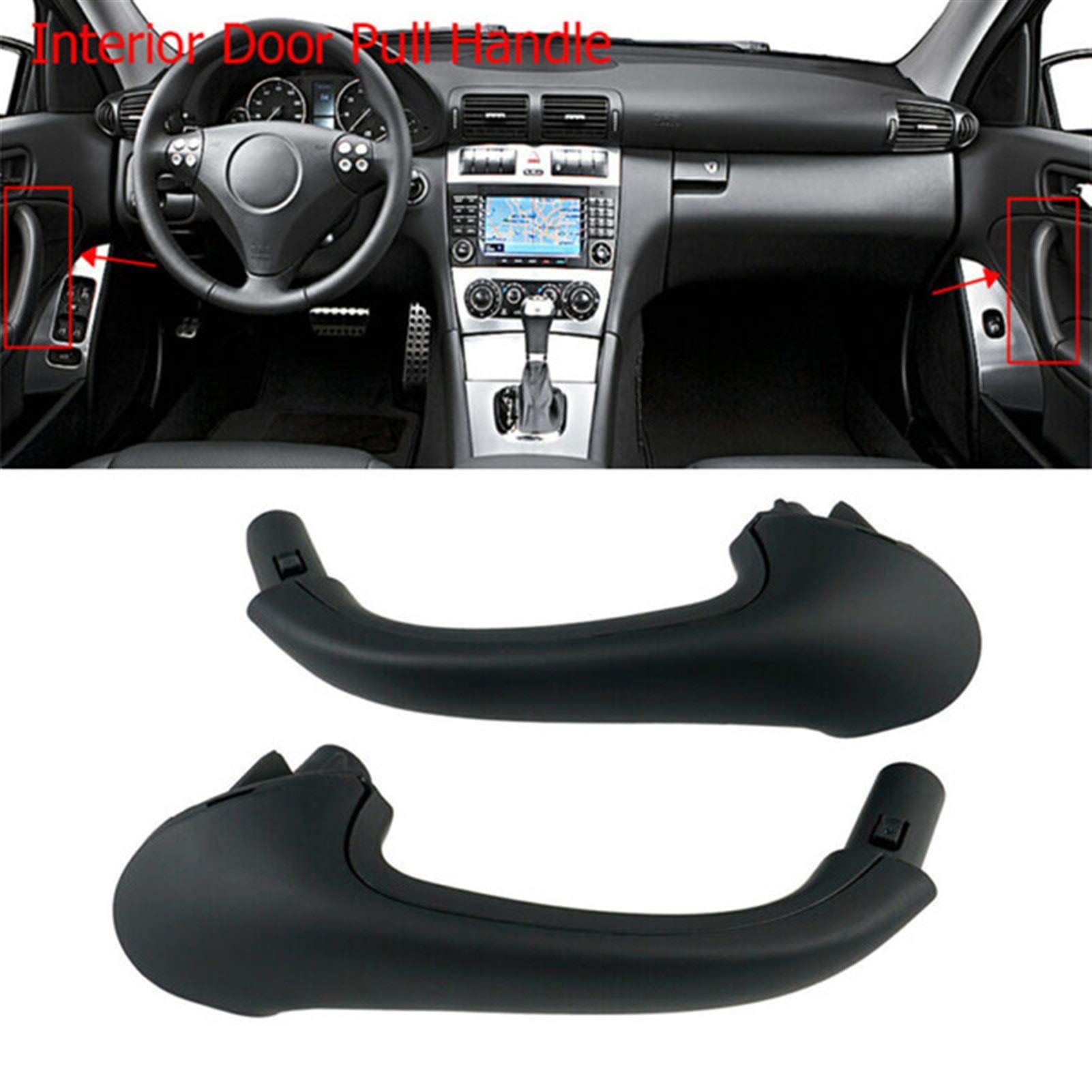 Uchwyt do holowania drzwi wewnętrznych lewego prawego samochodu 20318016519116, dla mercedes-benz, dla W203 C230 C240 ​​C280 C320 C350 C32 C55 AMG