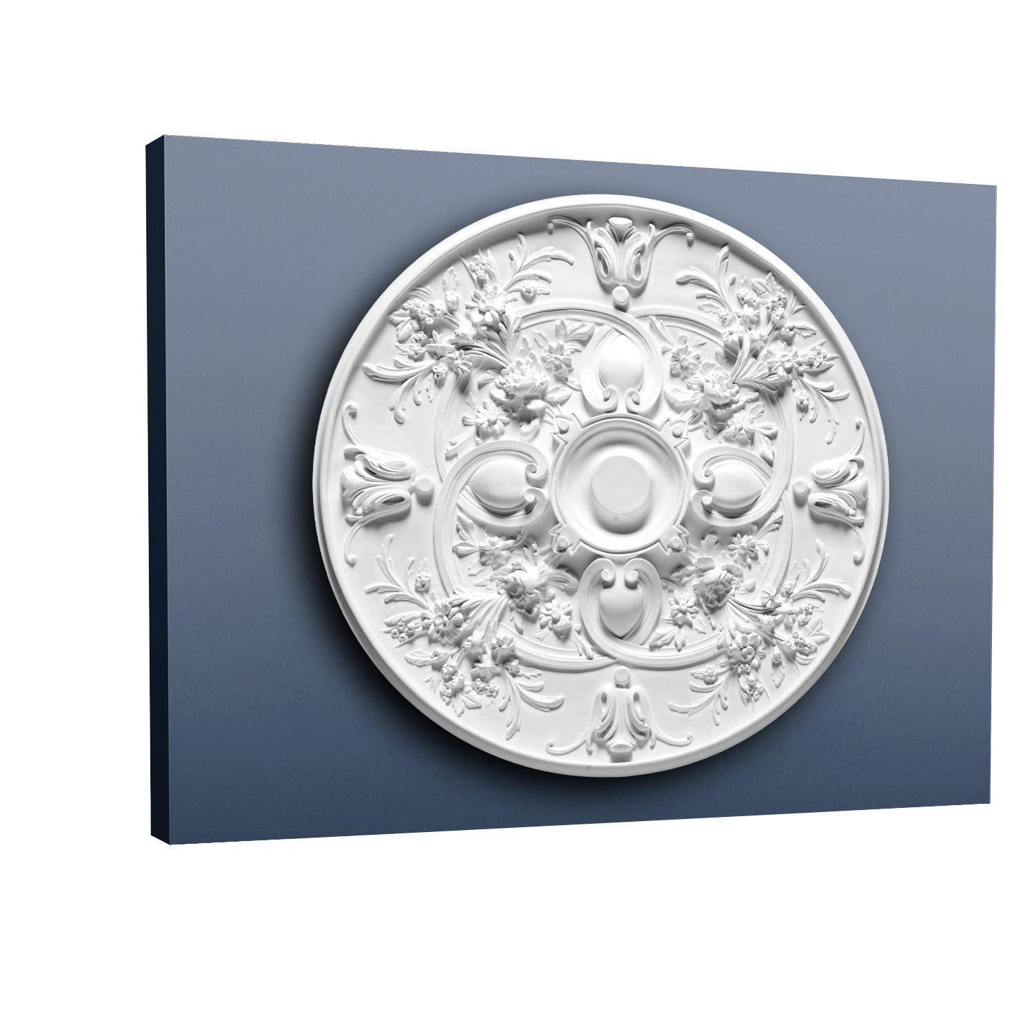 R24 ARSTYL Ceiling Rose - 38 x 765 x 765 mm - NOËL & MARQUET - a Brand of NMC - Polyurethane