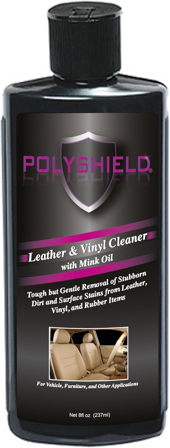 Polyshield Leather and Vinyl Cleaner (8oz)