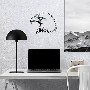 Amazon.com - Transparent Decal Stickers of Eagle Head 2