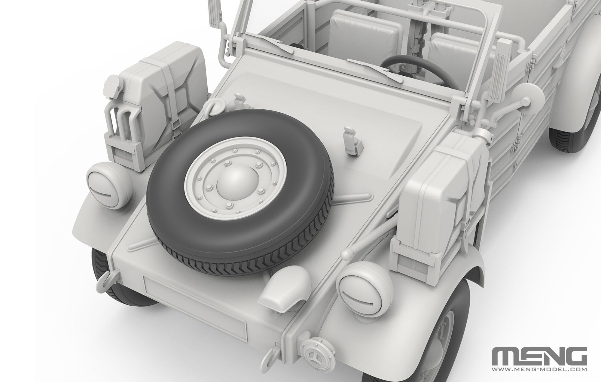 MENG - 1/35 Chariot à Seau K1, Type 82 - Modélisme en Plastique - Échelle : 1:35