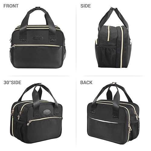 Miniatura 9 de PIIOSER Bolsa enfriadora de leche materna con bolsa de hielo, compatible con extractores de leche portátiles y accesorios, estuche de transporte