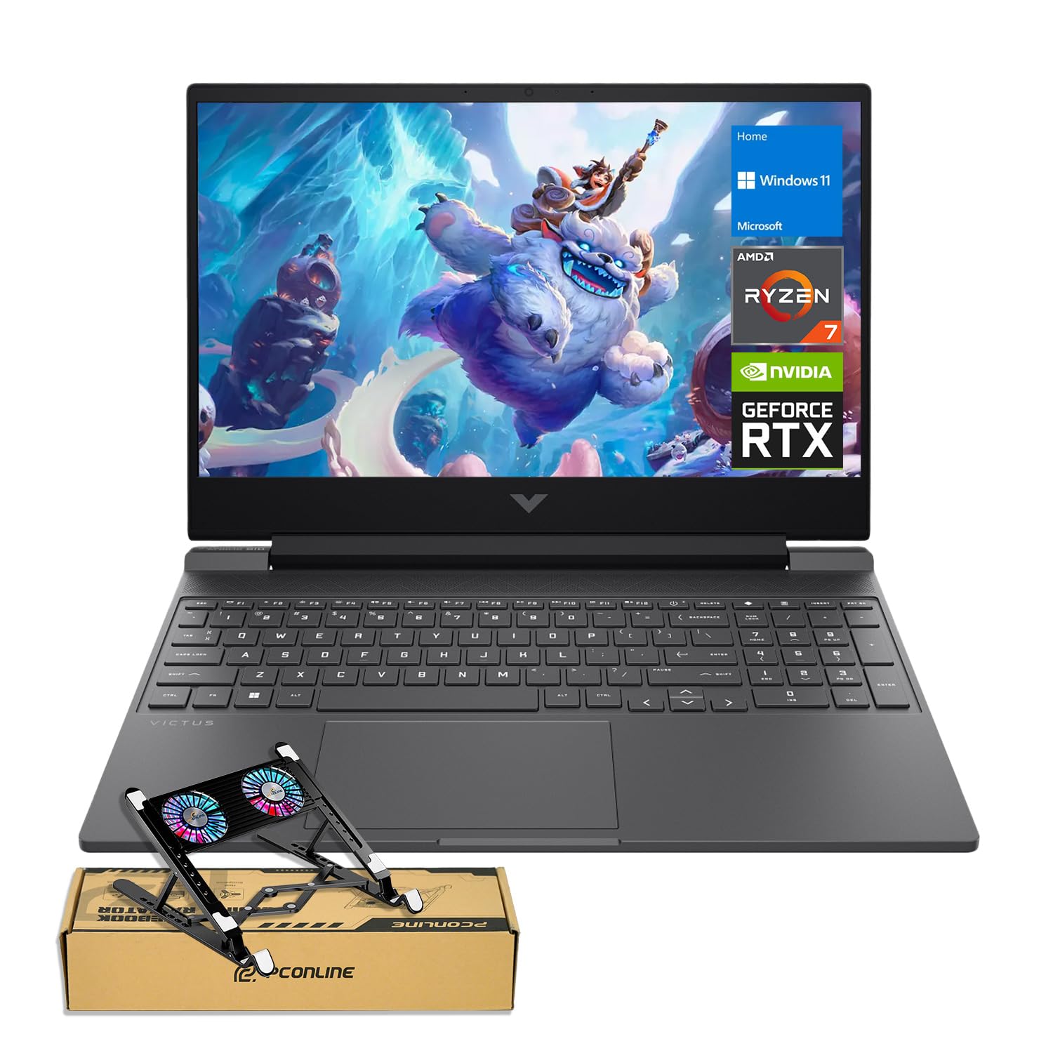 Amazon.com: HP Victus RTX 4050 AI Gaming Laptop with Copilot, 15.6