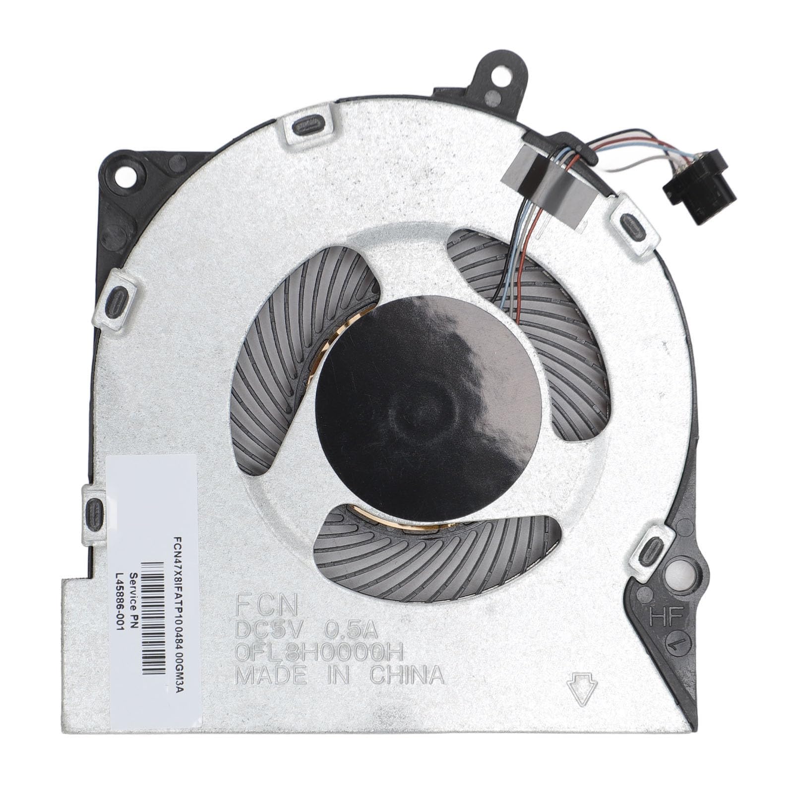 Ventola di Raffreddamento CPU per HP Probook Serie 430 G6, Dissipatore di Ricambio per CPU Portatile a 4 Pin, per un Raffreddamento Migliorato