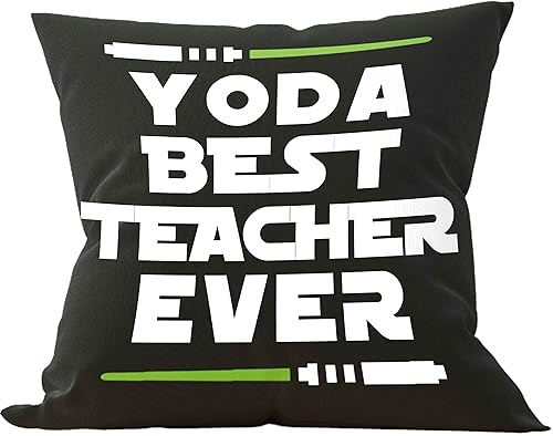 Fundas de almohada para profesores de 18 x 18 pulgadas, almohadas para profesores para aula, regalos para profesores, maestros