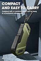 Vista 37 de Mumba 12 Game Card Case Holder for Nintendo Switch Game Cards, Portable and Exquisite Protective Hard Shell with 4 Layer Rotatable Holder for