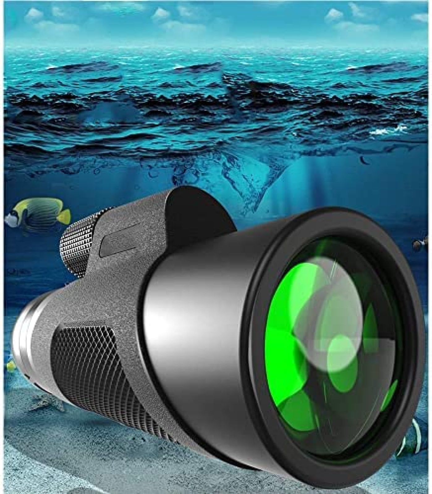 Monocular 16x50 Potente Portátil con Adaptador de Smartphone - Visión de Alta Potencia para Observación de Aves, Observación de Vida Silvestre, Conciertos