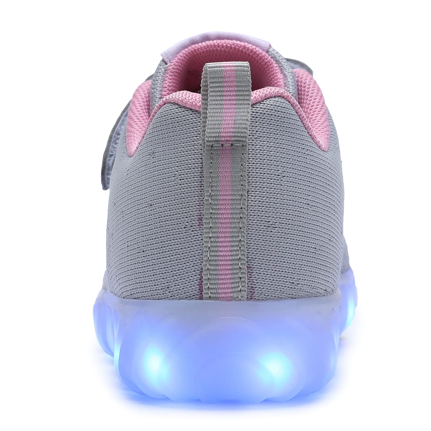 aosifu Kids luz LED hasta Zapatos Transpirable para niños niñas niños Transpirable Intermitente Zapatillas como Regalo