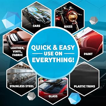 MAXLONETM 20oz Car Spray with Triphene, Quick Spray & Wipe All Purpose Waterless Detailer, Better Than Any Car Detailing Kit - Clean, Shine, Protect Paint, Glass, Wheels, and Trim Without Pre-Washing