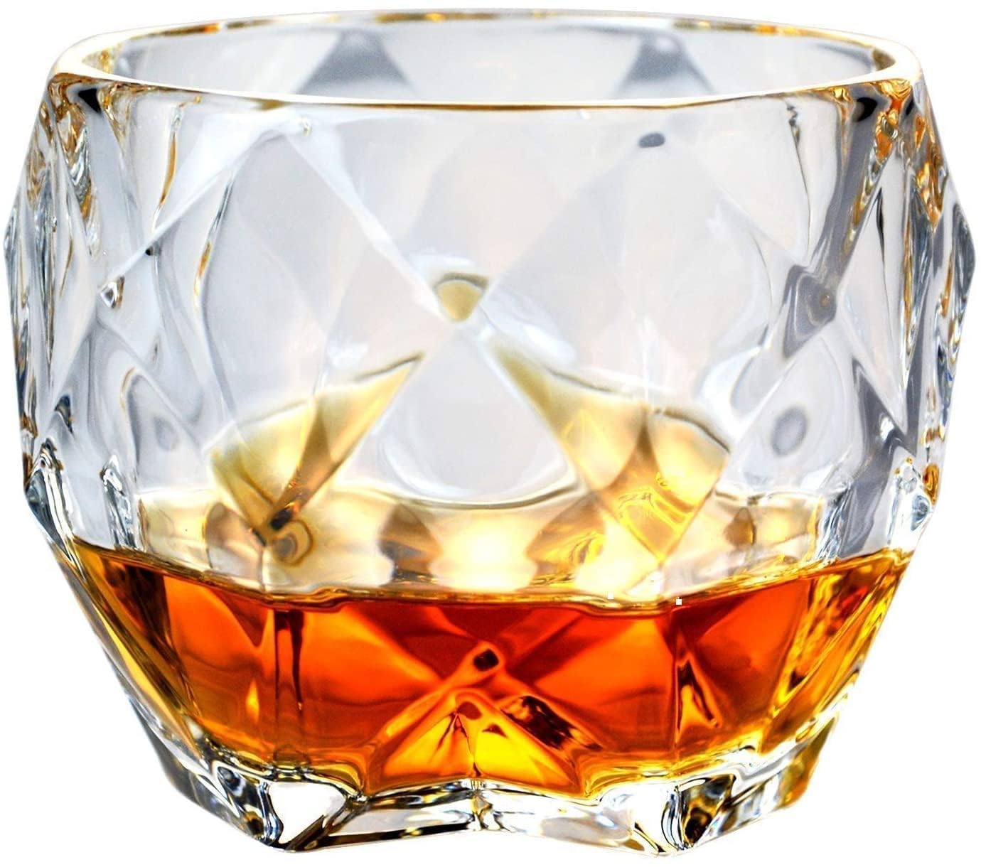 ROSEFINCH Italian Premium Glass Whiskey Glasses Set - 325 ml Transparent Whiskey Glass Bowl - (Set of 6) 4