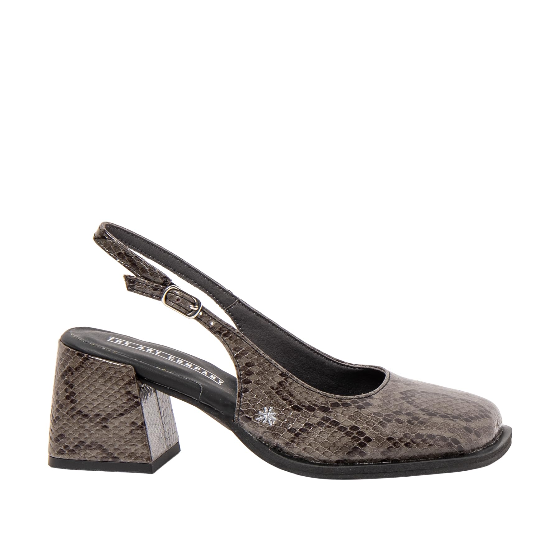 ART 2012 Verona Damen-Sandalen mit Absatz, Grau, Größe 38