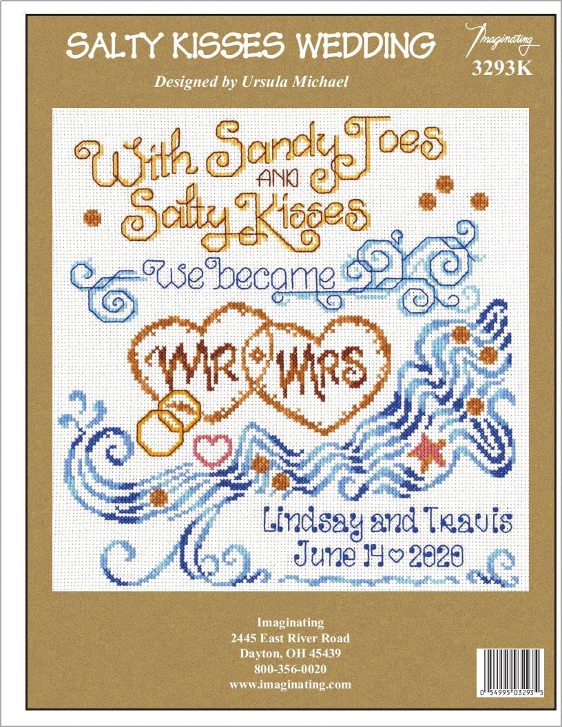 Imaginating Cross Stitch, Salty Kisses Wedding (14 Count)