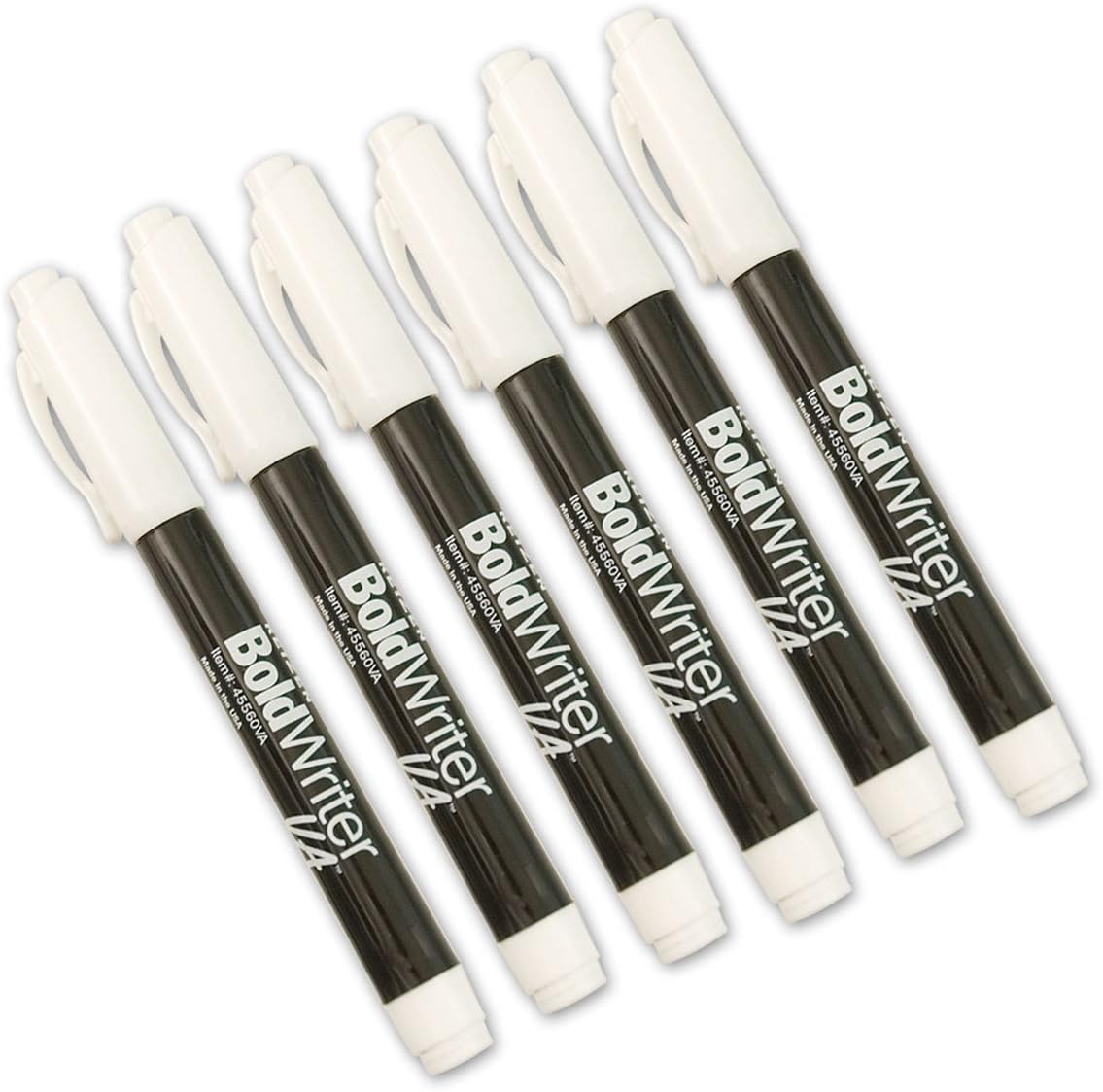 Reizen BoldWriter VA Pen - Variable-Tip Easy-to-See Bold-Point - Black 6-Pack