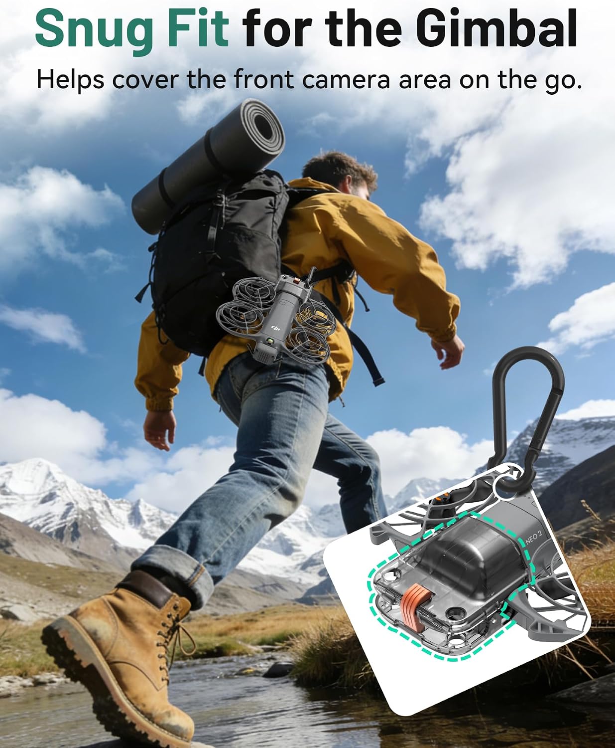 Gimbal Protector for DJI Neo 2, Portable Gimbal Cover