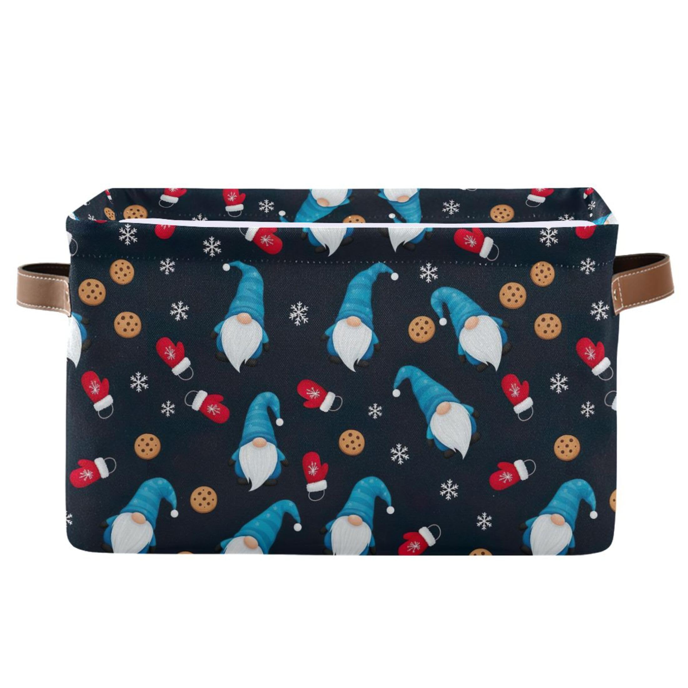 Panier de rangement pliable à motif nains pour organiser la chambre enfant