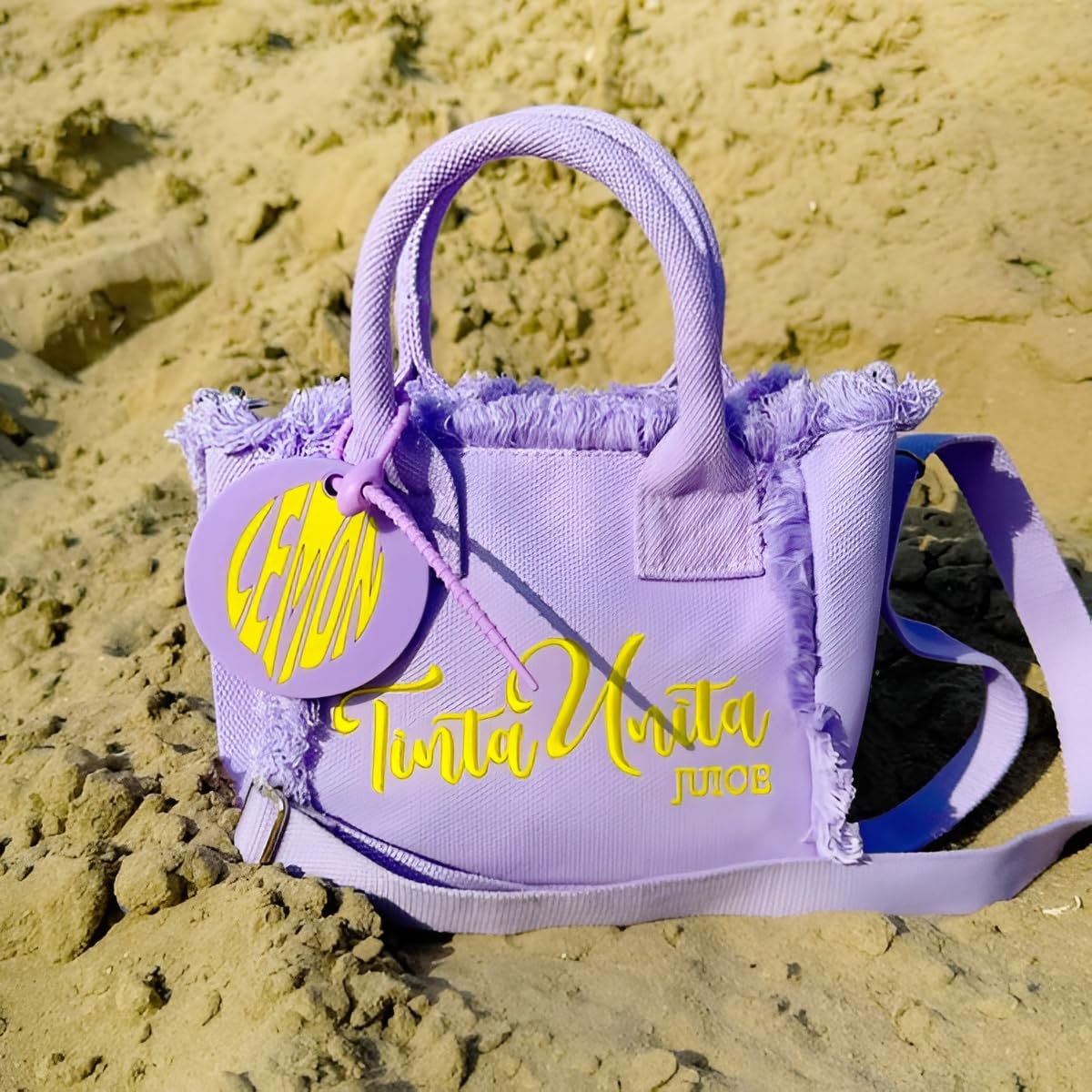 Borsa a Tracolla Media con Profumatore - Tinta Unita Juice (1 Pezzo Random)