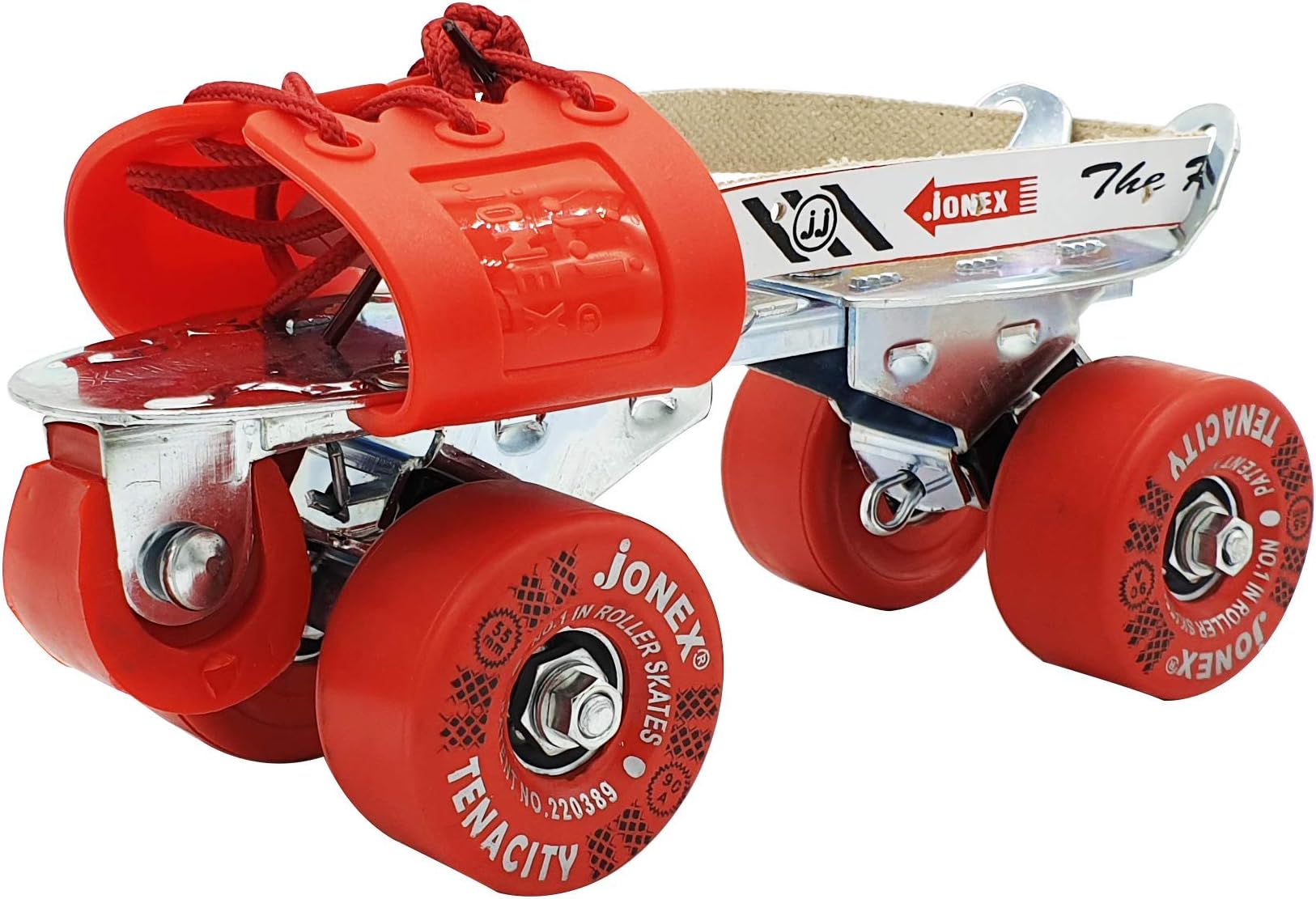 JONEX Roller Skates, Roller Skates for Adults, Skates for Youth, Adjustable Roller Skates, Outdoor & Indoor Illuminating Roller Skates (Tenacity)