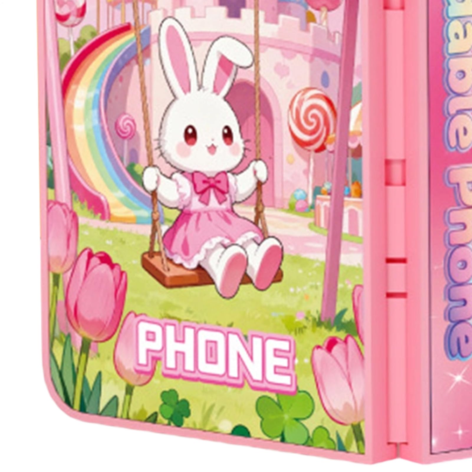 Kinder Spielzeug Telefon | Faltbares Spielzeughandy,Kindermusikspielzeug,für Kinder Junge Mädchen Geschenk Zuhause Reise Urlaub