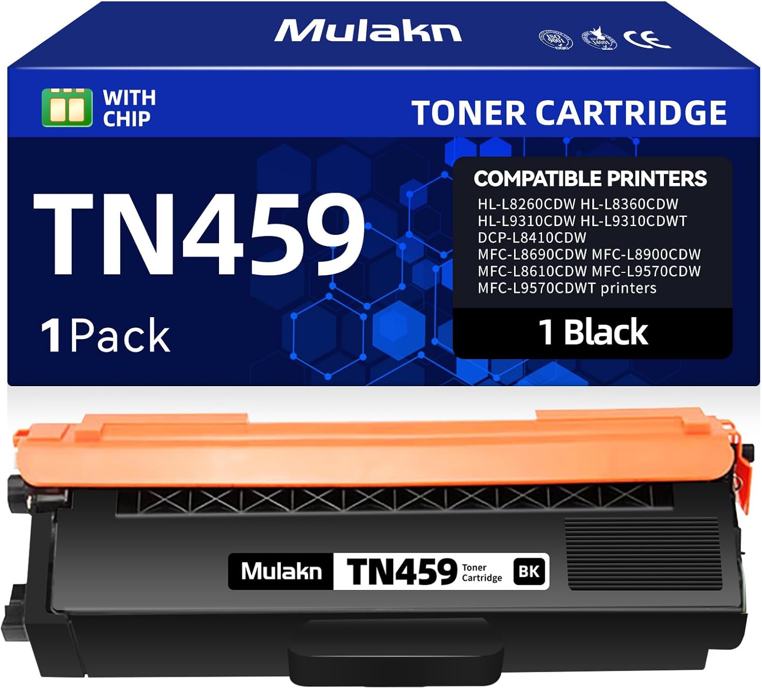 TN660 Toner Cartridge for Brother TN660 TN-660 TN 660 TN630 Compatible with HL-L2300D HL-L2380DW HL-L2320D DCP-L2540DW MFC-L2700DW MFC-L2685DW Printer - 2PK High Yield
