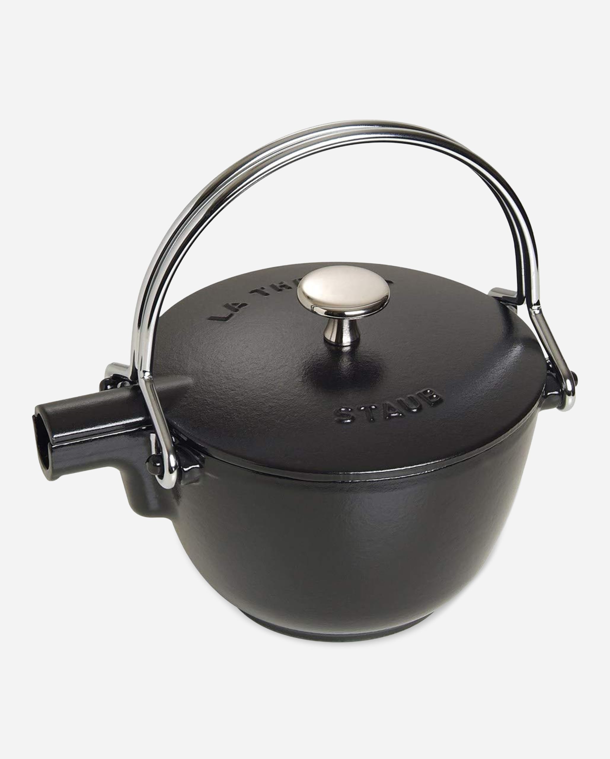 Amazon｜staub ラウンドティーポット ブラック 40509-421(1650023