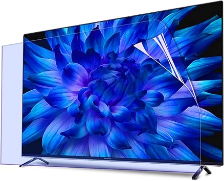 43 50 55 65 Inch Anti Radiation TV Screen Protector - Anti-Glare/Anti Blue Light Film/Anti Baby Myopia/Anti Scratch for LCD, LED, OLED & QLED 4K HDTV,65" 1432 * 803