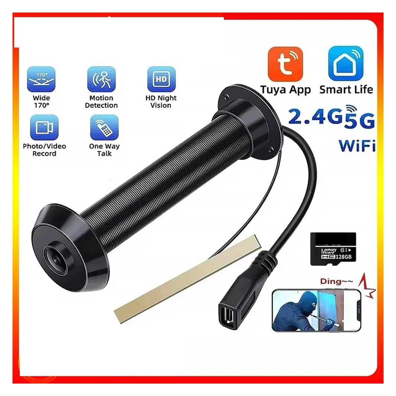 Spioncino Video WiFi Smart