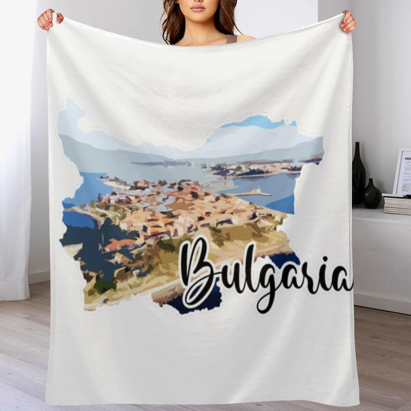 Coperta con pinguini, 101 x 127 cm, morbida coperta per lettino, divano