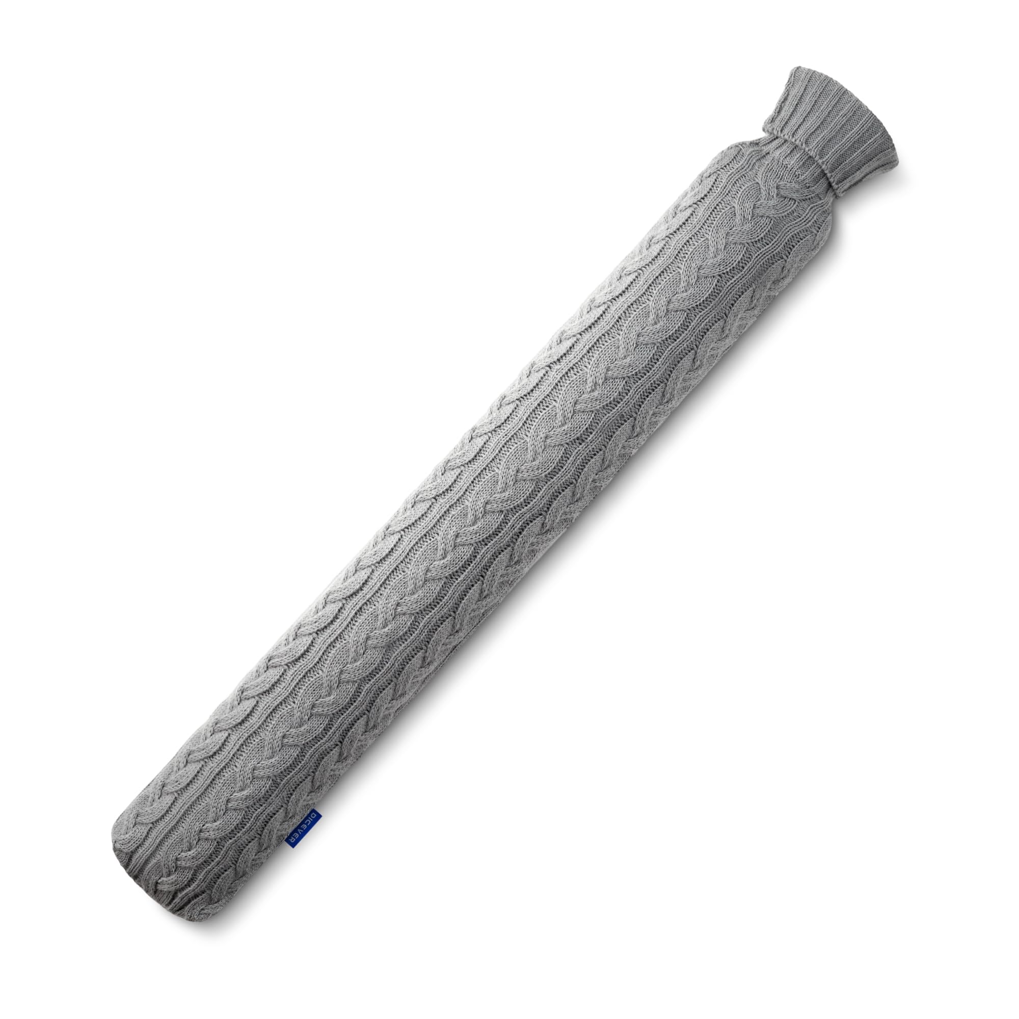 Hot Water Bottle with Knitted Cover - Pain Relief & Warmth -1 Hot Water Bottle with Knitted Cover - Pain Relief & Warmth -1