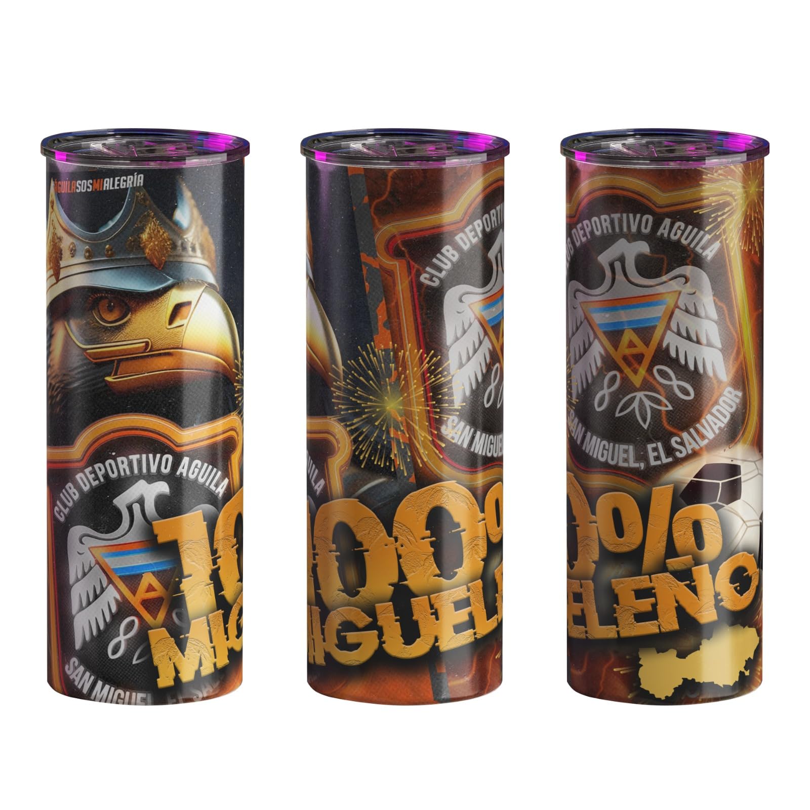 Gobelet Isotherme Club Deportivo Aguila de San Miguel Finition Premium
