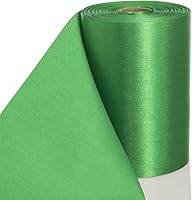 Vista 16 de ATRBB Cinta de satén dorada de 4 pulgadas de ancho, 27 yardas suave, sin arrugas y consecutivas cinta de tela sólida para ceremonia de corte