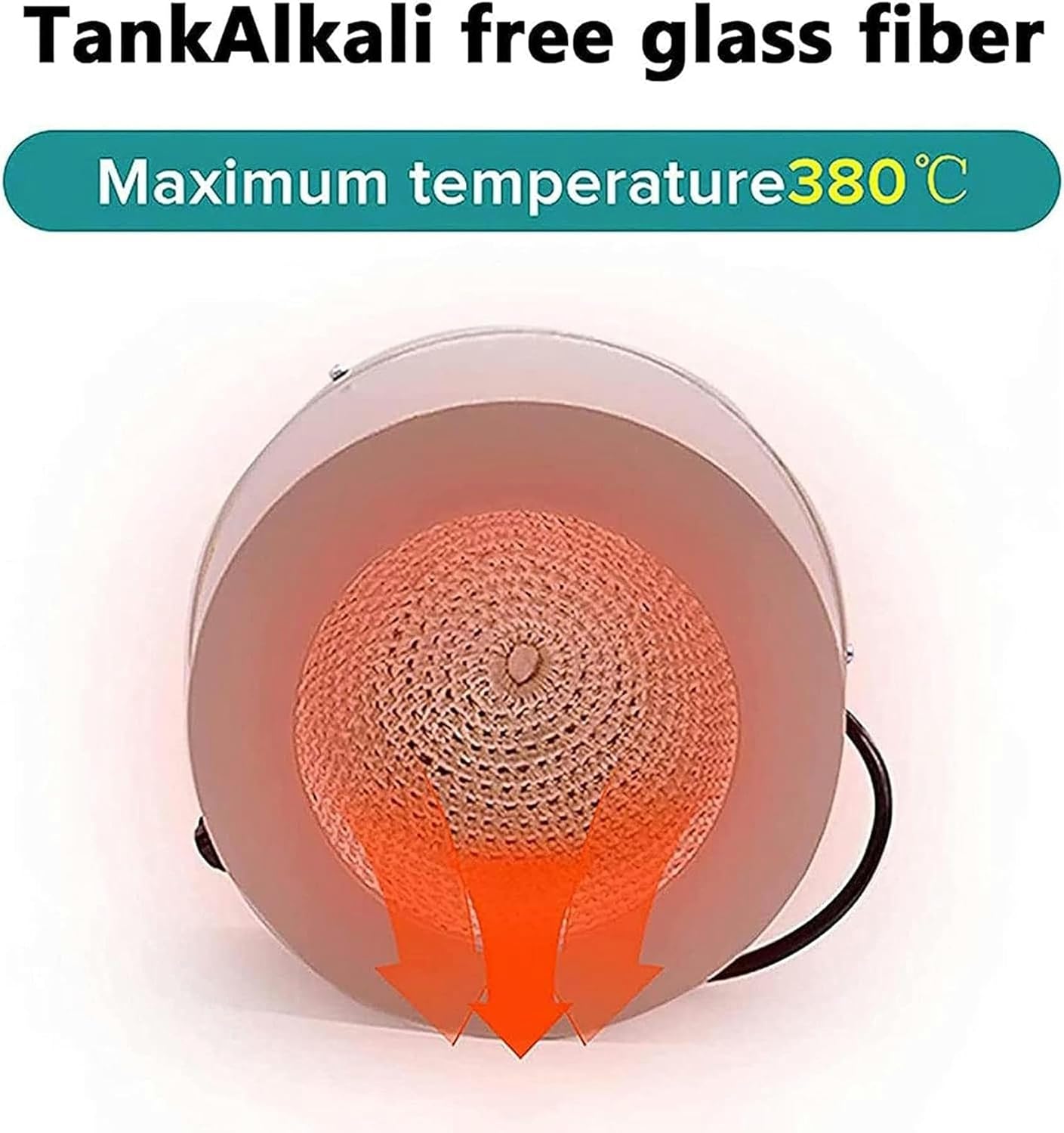 Laboratory Magnetic Stirrer Heating Mantle, 100/500/1000/ 2000ml Magnetic Stirrer Mixer for Heating and Stirring,100-2400W Heating Power, Rt to 380°C (2000ML)