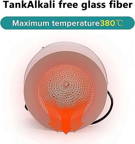 Miniatura 4 de Manto de calefacción con agitador magnético de laboratorio, 100500100067.6 fl oz mezclador agitador magnético para calentar y agitar, 100-2400 W de