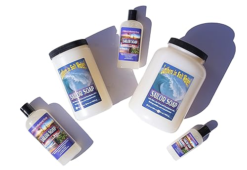 Miniatura 8 de Jabón marinero (paquete de valor)  espuma en agua fresca y salada, jabón multiusos para campamentojabón biodegradable para aventura al aire libre