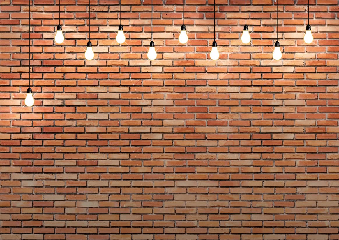 DHXXSC 10X8FT Red Brick Wall Backdrop Photography Backdrops Vintage Photo Backdrop Studio Photo Background DH-194