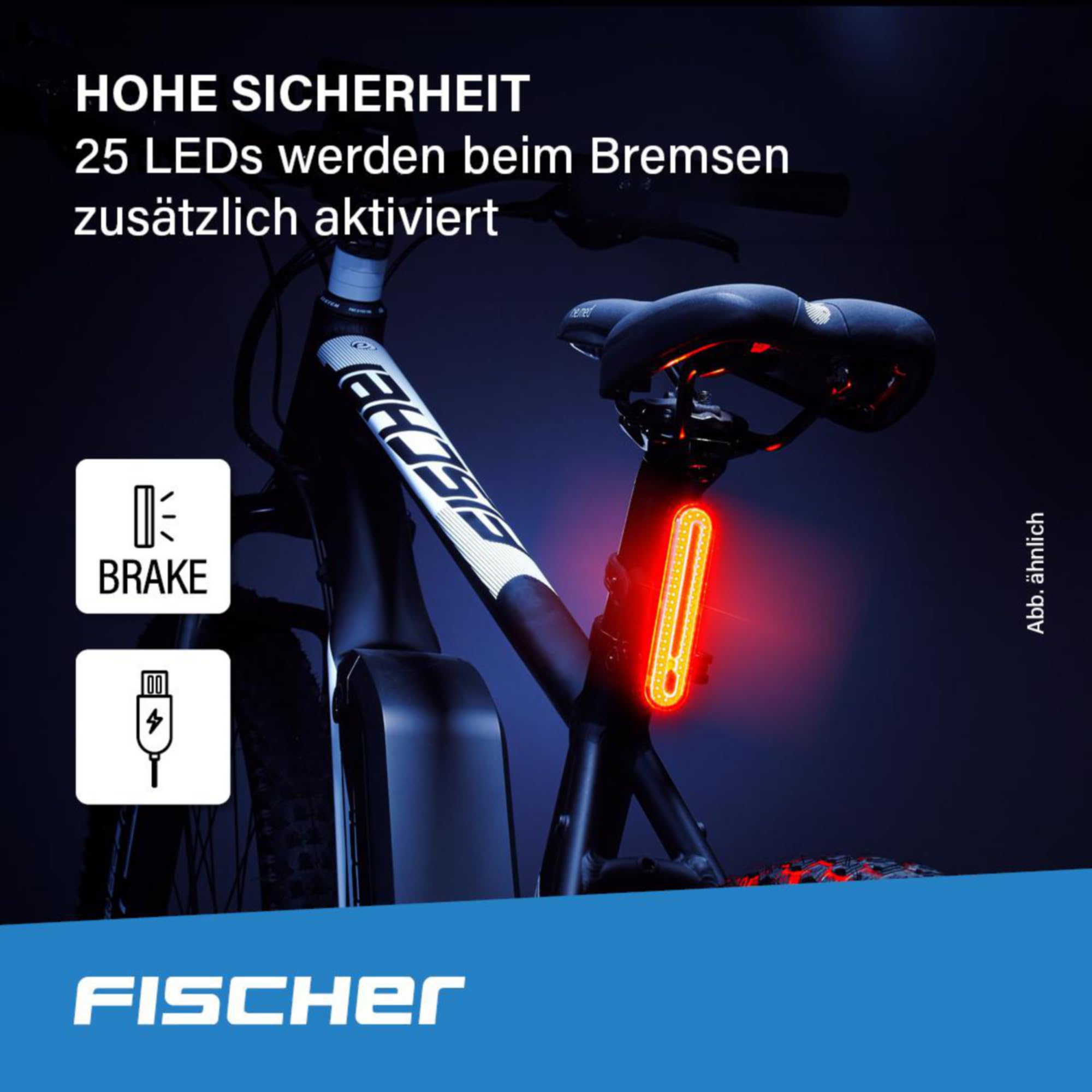 Fietsverlichtingsset led fischer kopen