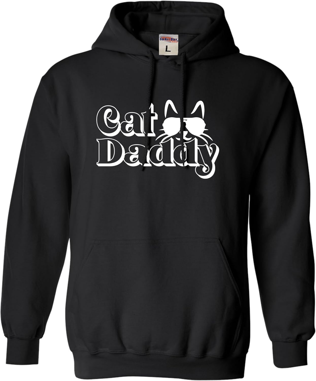 Go All Out Cat Daddy Funny Cat Dad Cat Lovers Gift Idea Mens Sweatshirt Hoodie