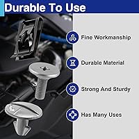 Vista 4 de Kit de tornillos de pasador de cubierta inferior del motor, 90674/90673-TY2-A01 90105-TBA-A00 pernos de protección contra salpicaduras y sujetadores