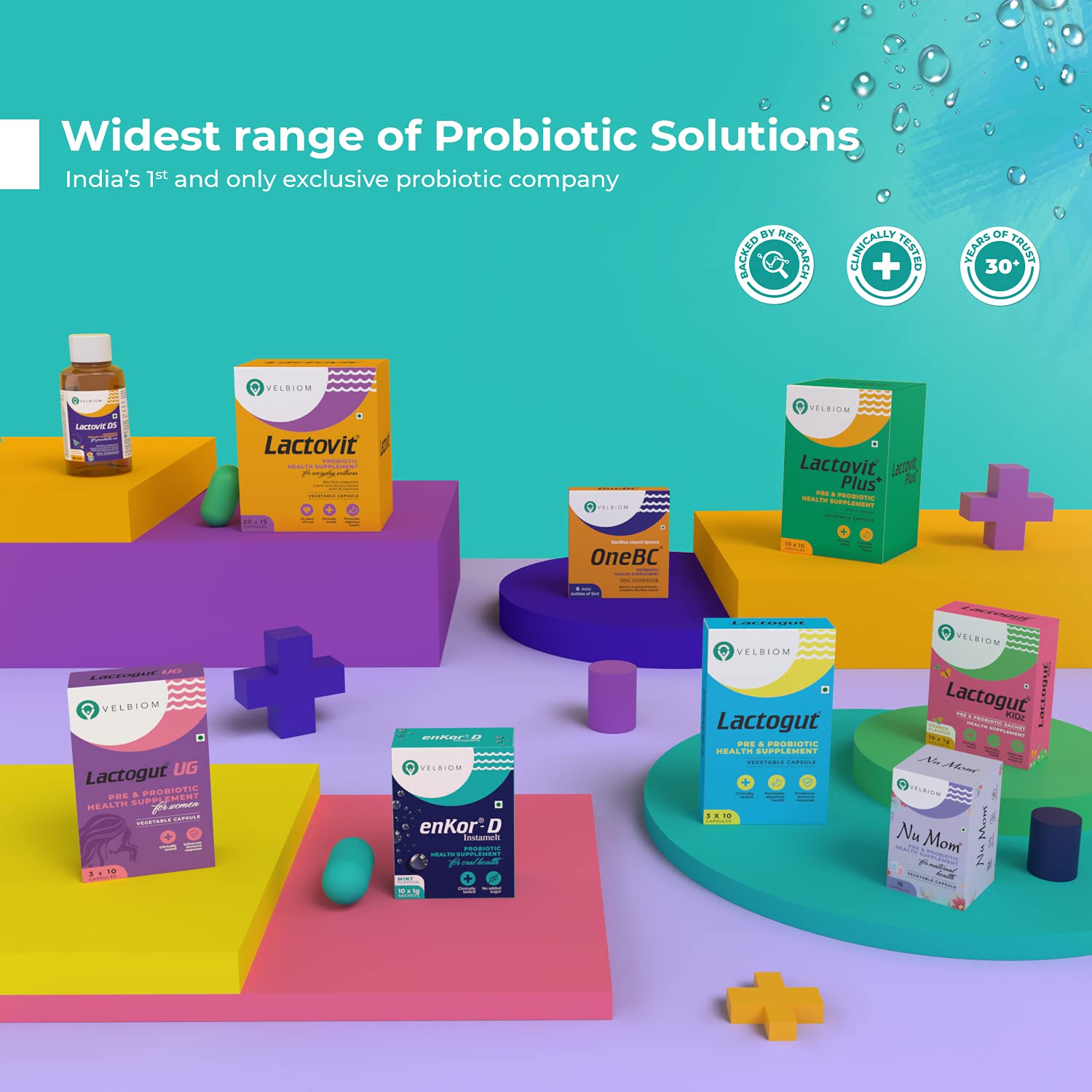 Buy Velbiom enKorD Immunity Boosting Daily Probiotic for Oral Health