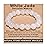 AD Beads Handmade Gemstone Stretch Elastic Bracelet Crystal Healing Reiki Nature\'s Beauty and Spiritual Essence Unisex (10mm, White Jade (Decision Making))