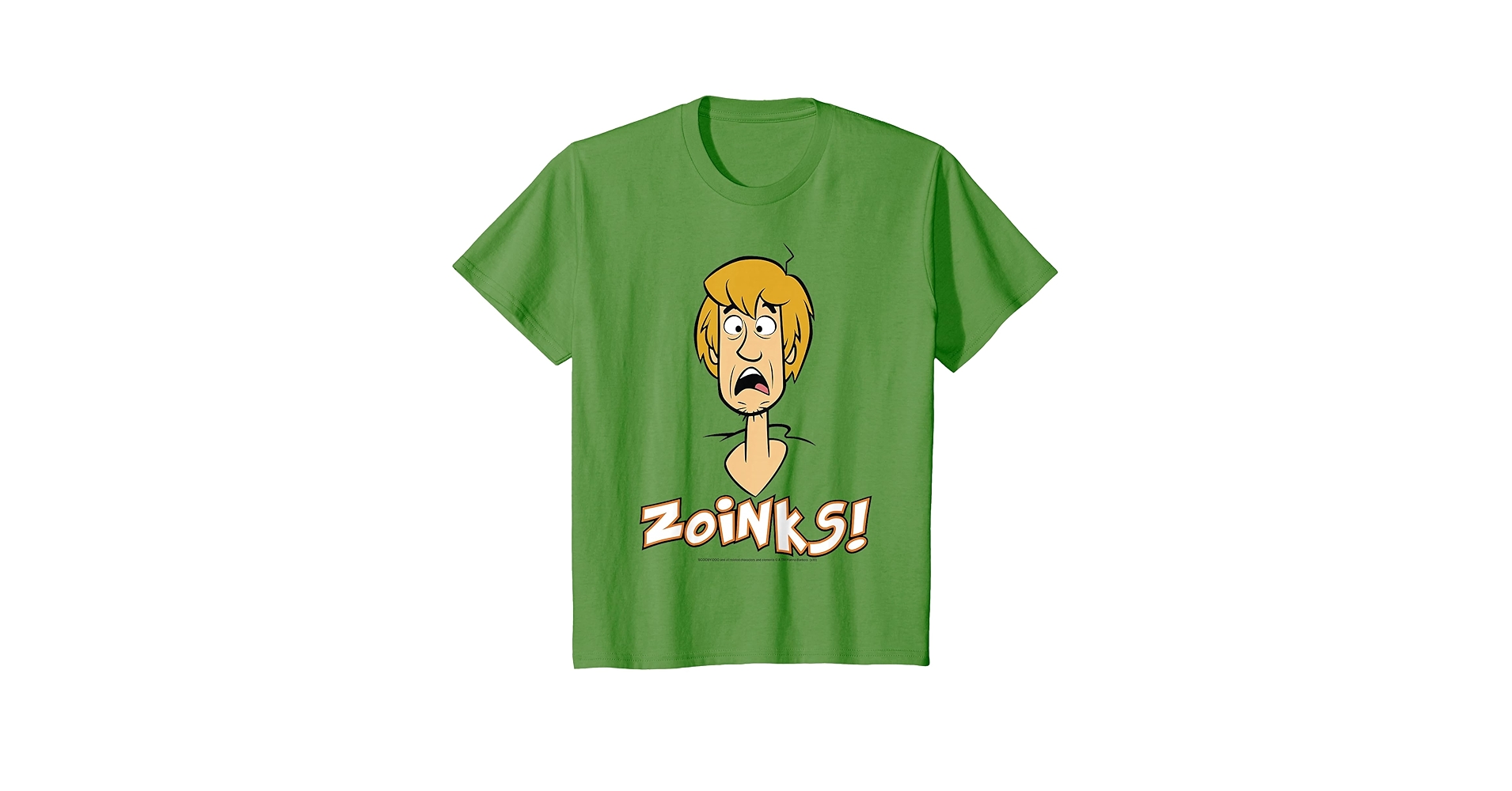 Amazon.com: Kids Scooby-Doo Shaggy Scared Zoinks Portrait T