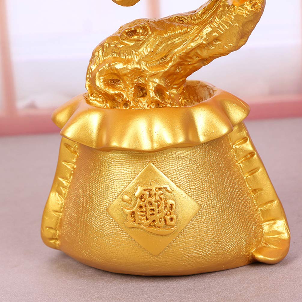 Hemobllo Antieke Chinese Geldboom Ornament Metalen Desktop Decoratie