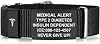 Medical Alert Bracelets for Men & Women | Emergency Medical ID Bracelets | Free Engraving Sport Medical Bracelet with Nylon Wristband | Adjustable Medical Bracelets 6.5-8.5 Inches